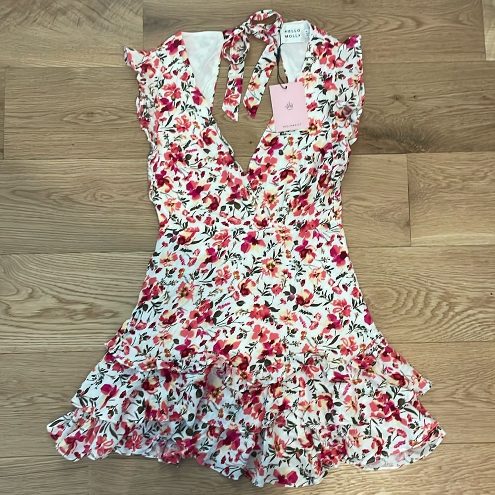 Hello Molly Far From Finished Dress Fuchsia